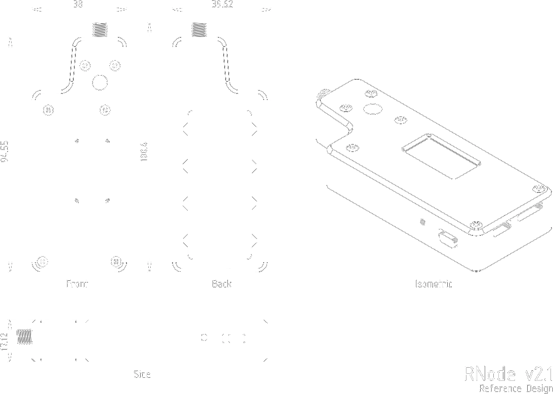 Handheld RNode dimensions